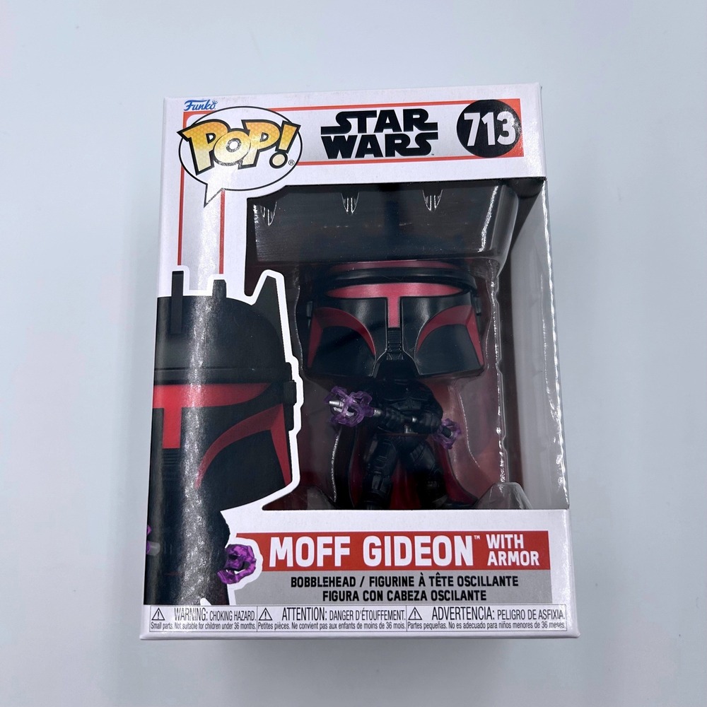 Funko Pop Star Wars Moff Gideon With Armor 713 Vinyl Bobblehead Mandalorian